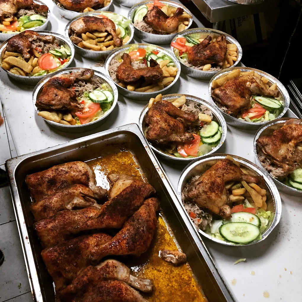 Al Quds Grill catering spread