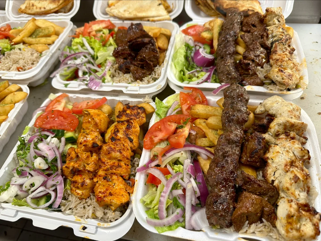 Al Quds Grill catering dishes