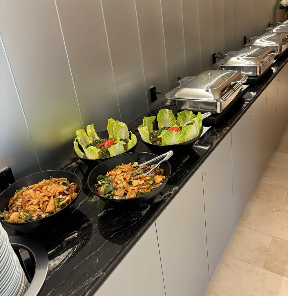 Wedding catering spread by Al Quds Grill