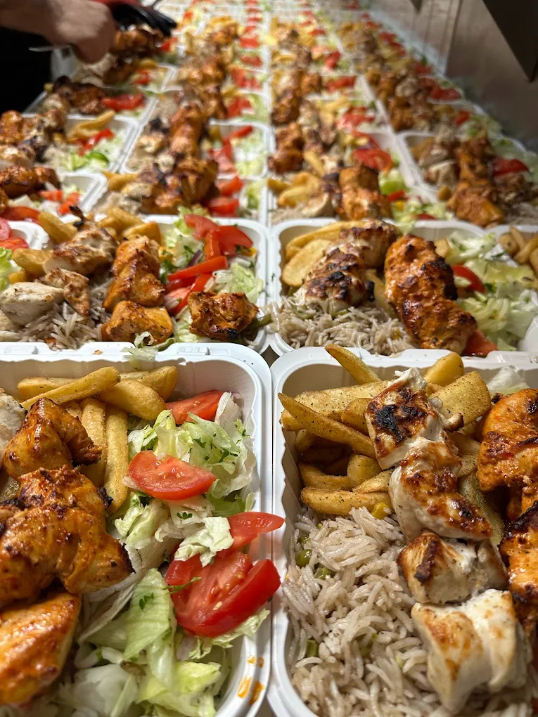 Al Quds Grill catering plates