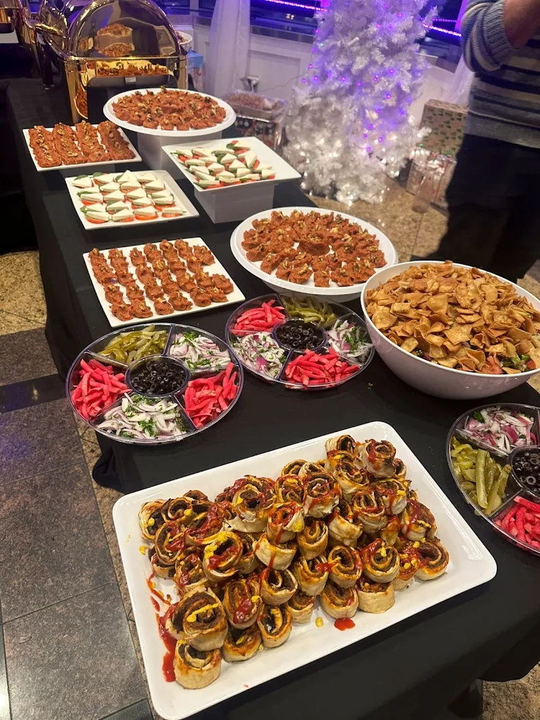 Al Quds Grill catering service setup